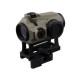 Коллиматор Vector Optics Maverick-III 1x22 FDE Rubber Cover 3 МOA красная арт.: SCRD-39